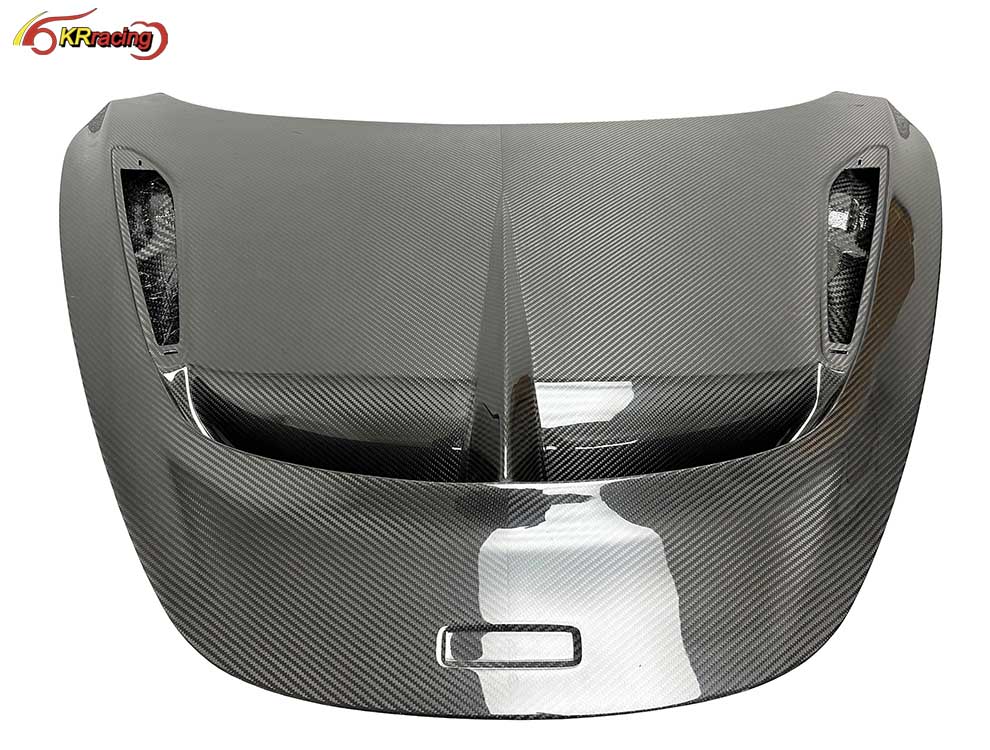 Dry Full Carbon Fiber Car Vorsteiner Style Bonnet Hood Without Hood Vent for Mclaren 720S 2015-2018 Carbon Hood