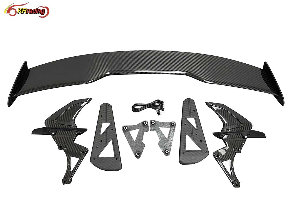 High Quality MSO Style Dry Carbon Fiber Car Rear Spoiler Rear Wing for Mclaren 570S 540C 2015-2018 Carbon Spoiler