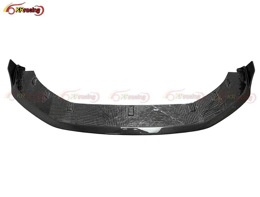 PT Style Dry Carbon Fiber Front Diffuser for Porsche Panamera 971 Front Car Bumper Lip 971 Car Diffuser Auto Parts Accessories