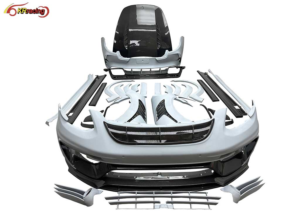 MSY Style Partial Carbon Fiber Body Kit For Porsche Paramera GTS