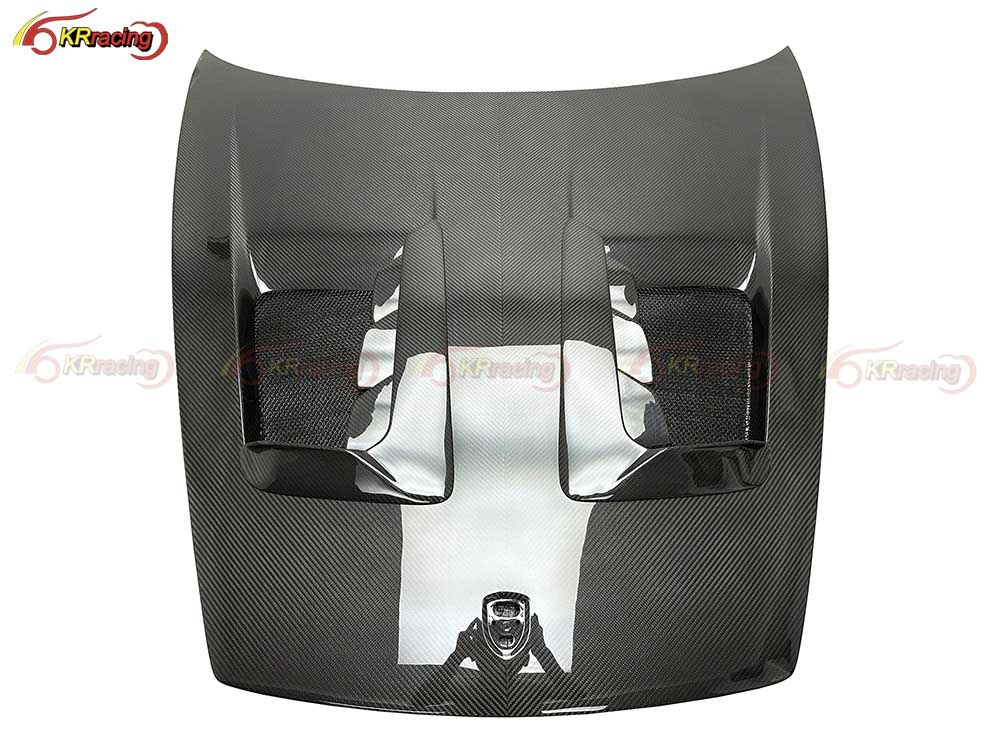 GT3 Style Dry Full Carbon Fiber Hood for Porsche Carrera S 992 911 2018-2024 Carbon Front Engine Cover Bonnet Car Body Kit Parts