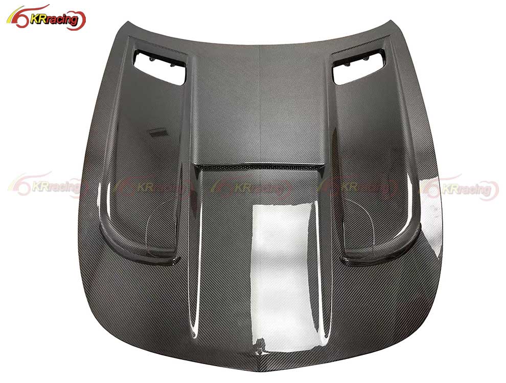 Black Series Style Dry Full Carbon Fiber Front Hood for Mercedes Benz AMG GT GTC GTS 2015-2018 Engine Cover Bonnet Car Parts