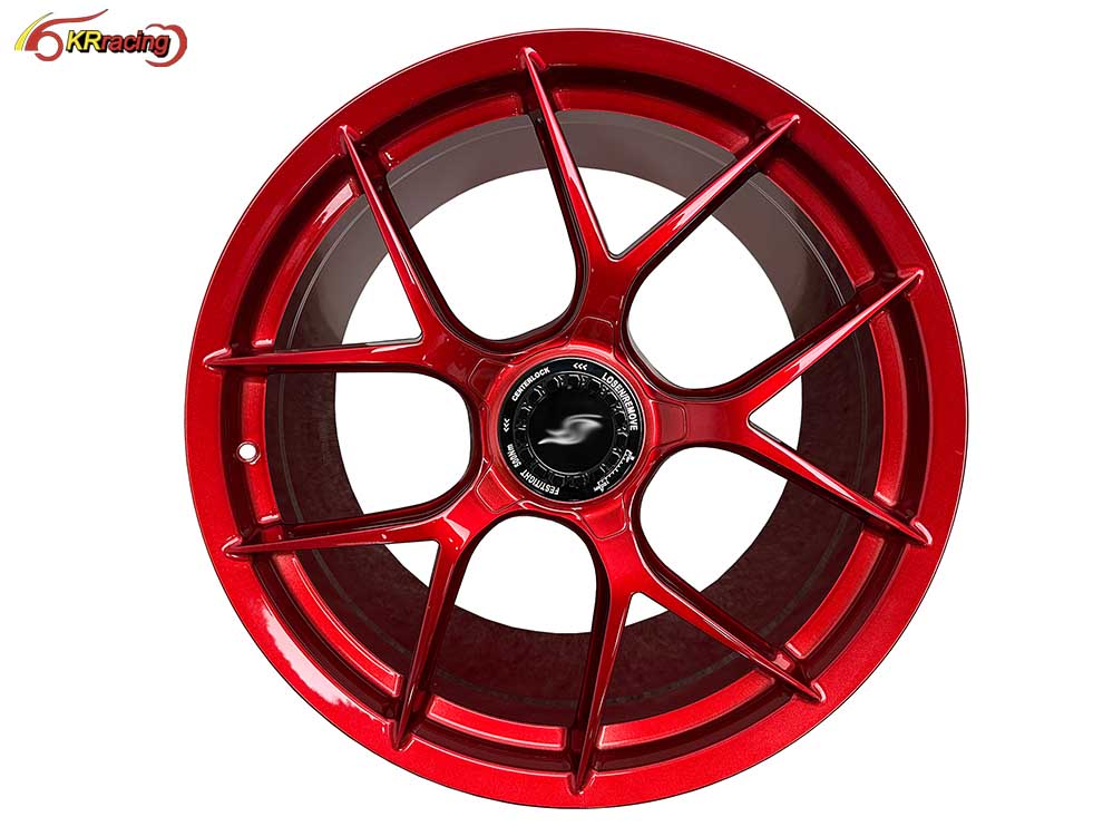 Customize Red Wheel Rims Aluminum Alloy Car 20 21 22 23 24 Inch for Porsche Carrera 991 911 Forged Monoblock Center Lock Wheels