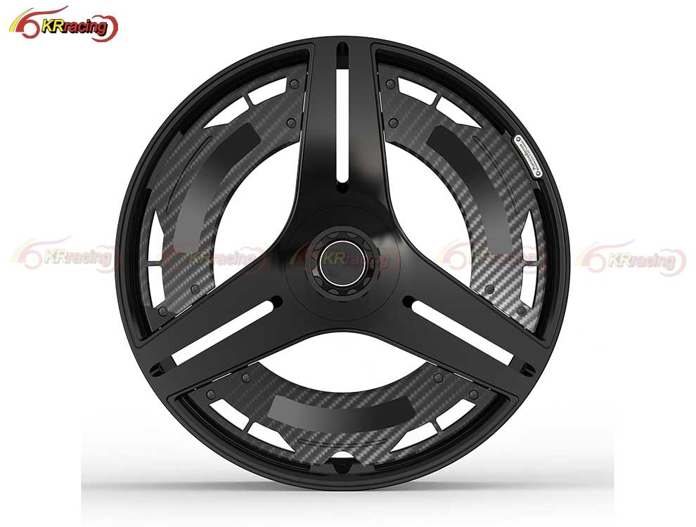 Newest B Style Aluminum Alloy Car Wheel Rims for Mercedes Benz G Wagon W465 G63 G500 G550 Wheel Carbon Cover 20 21 22 23 24 Inch