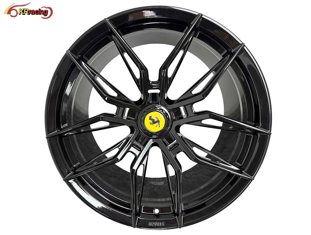 Aluminum Alloy Custom Gold Wheel Rims for Ferrari 812 Novitec Forged Wheels 20 Inch 21